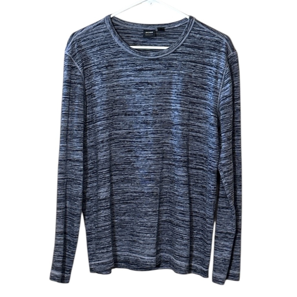 Hugo Boss Men's Textured Long Sleeve,Size M